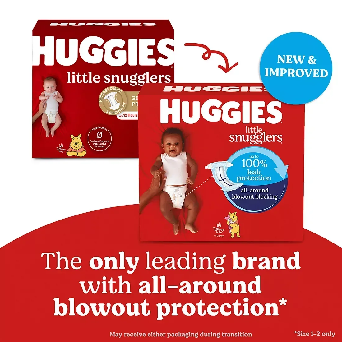 Huggies Little Snugglers Baby Diapers (Select Size) - Image 2