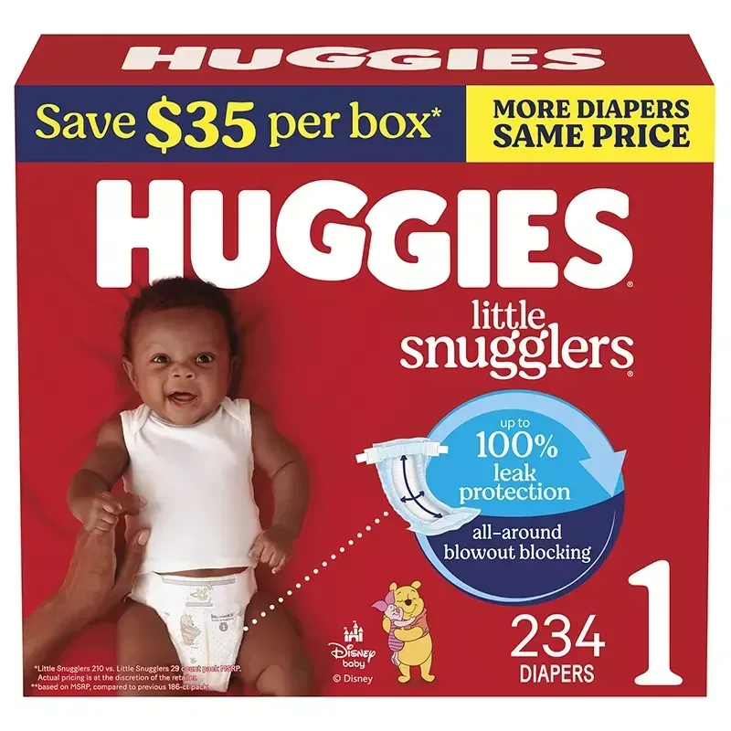 Huggies Little Snugglers Baby Diapers (Select Size) - Image 8