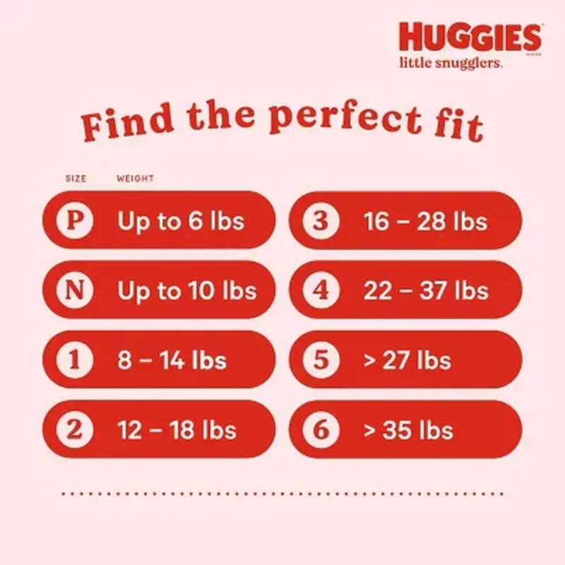 Huggies Little Snugglers Diapers (Sizes: Newborn-2) - Image 9