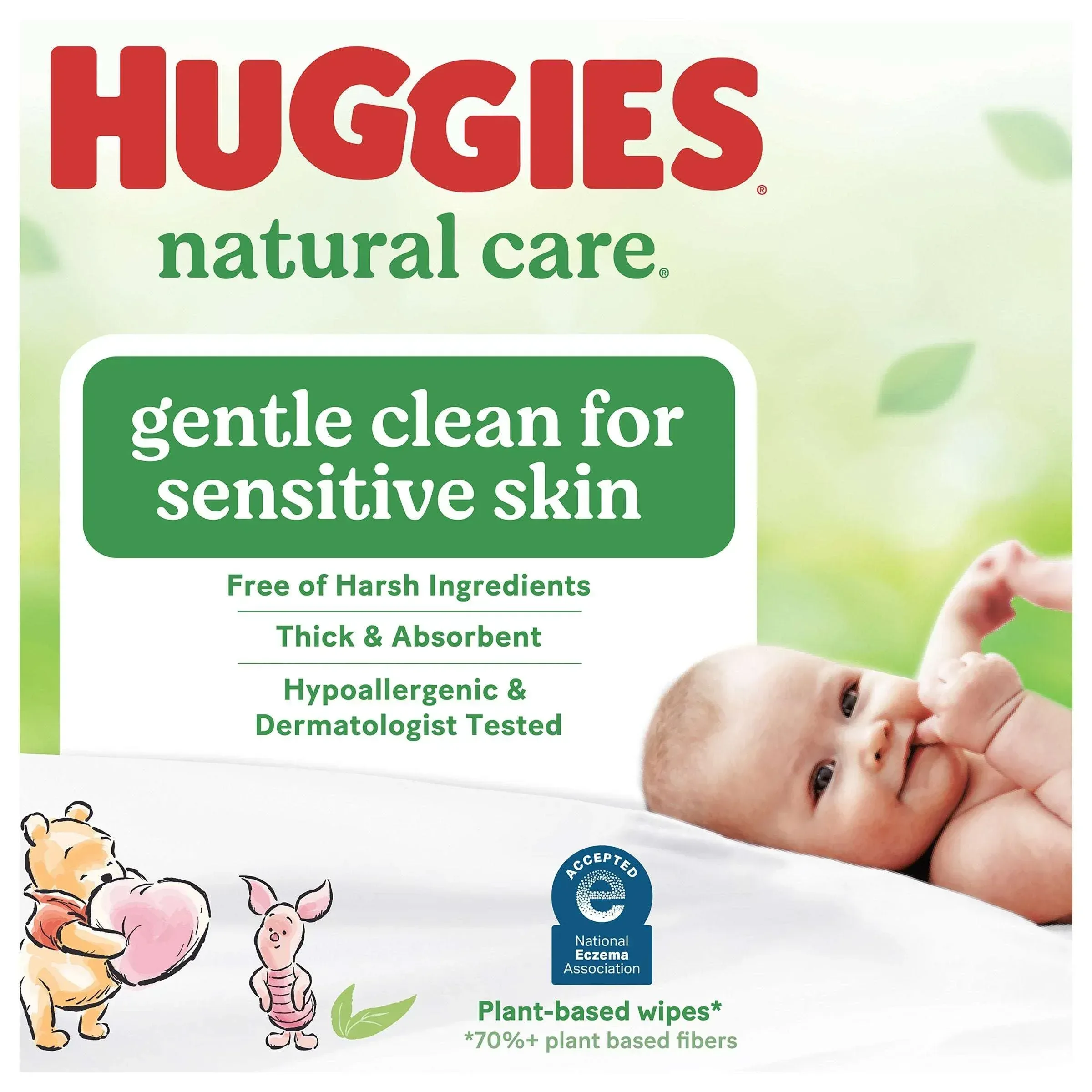 Huggies Natural Care Sensitive Baby Wipes, 1024-count - Image 2