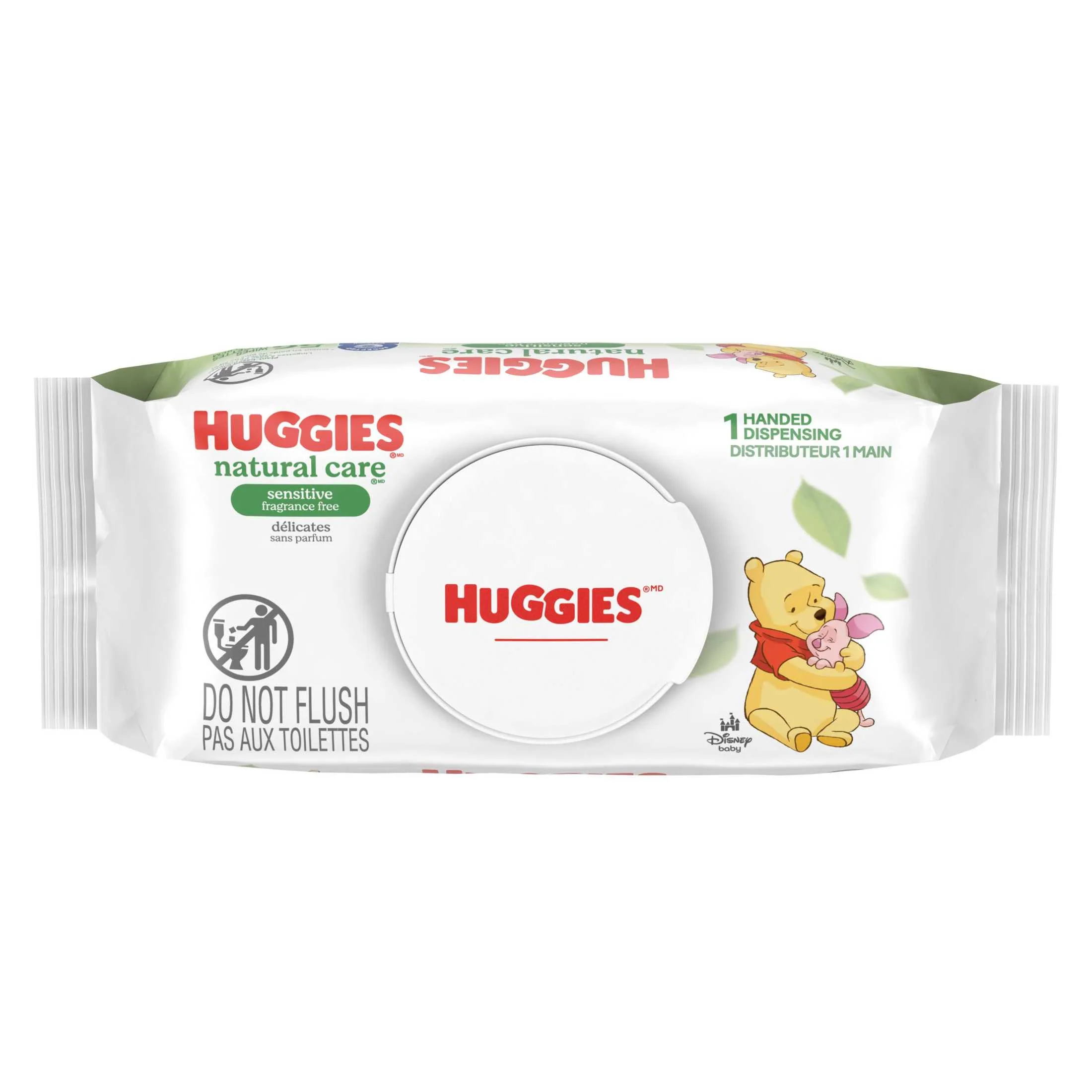 Huggies Natural Care Sensitive Baby Wipes, Unscented, 1 Flip-Top Pack, 56 Count (Select for More) - Image 12