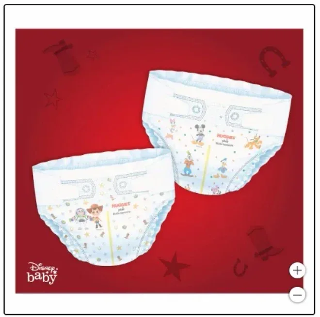 Huggies Plus Diapers Sizes 3 - 7 - Image 3