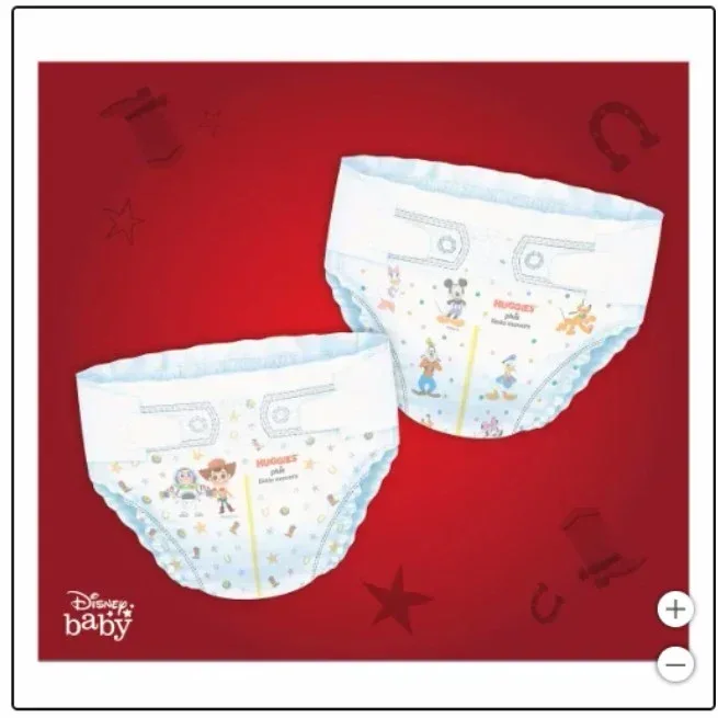 Huggies Plus Diapers Sizes 3 - 7 - Image 4
