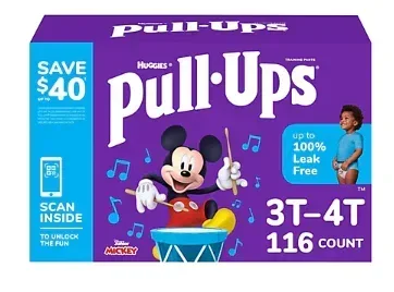 Huggies Pull-Ups Learning Designs Training Pants for Boys