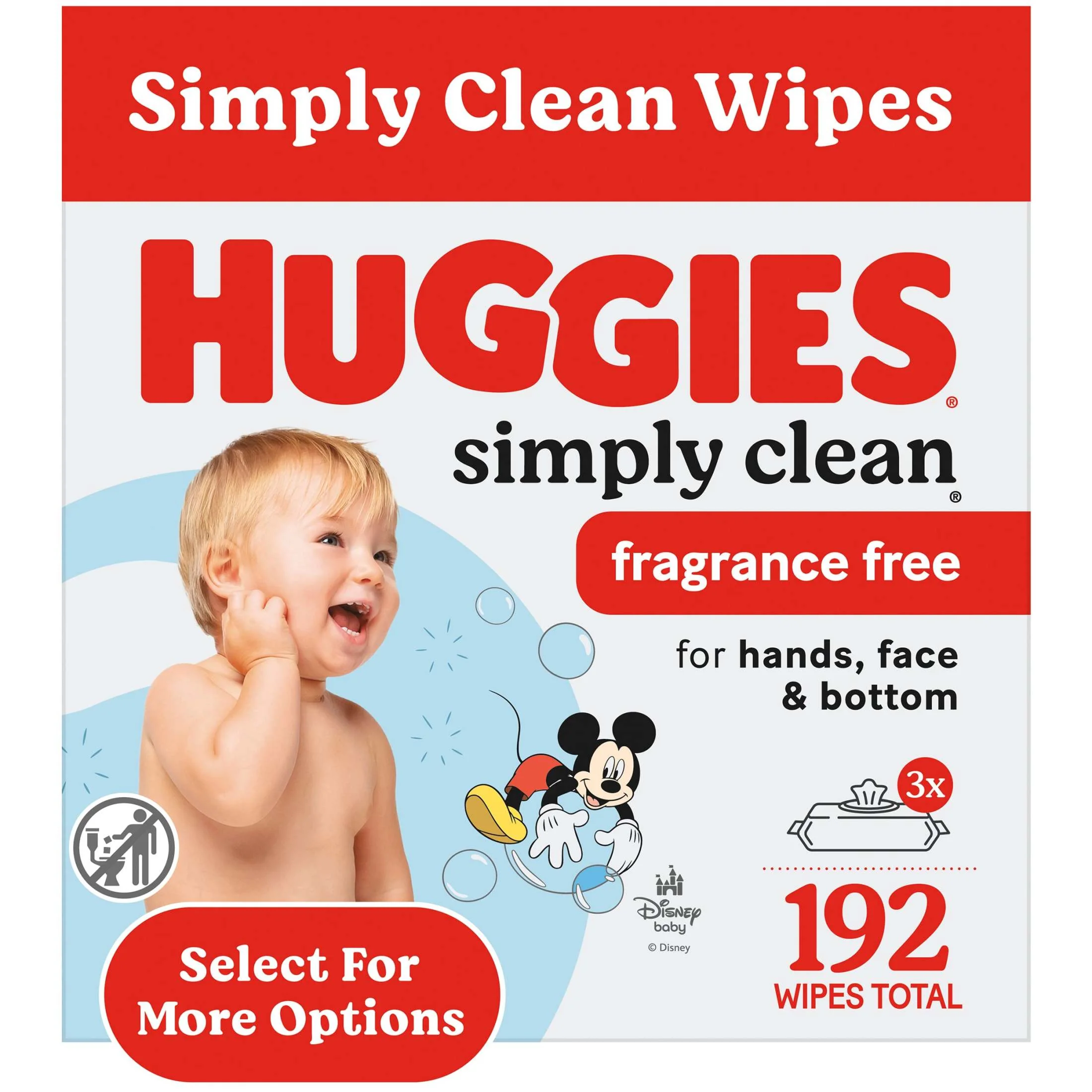 Huggies Simply Clean Unscented Baby Wipes, 1 Pack, 64 Total Count (Select for More) - Image 11