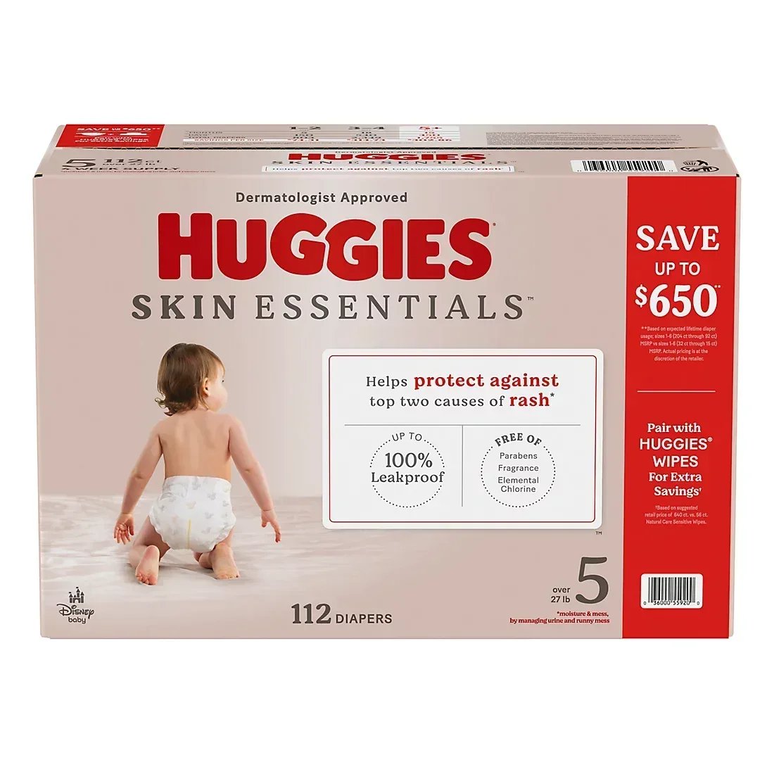 Huggies Skin Essentials Baby Diapers (Select Size) - Image 11