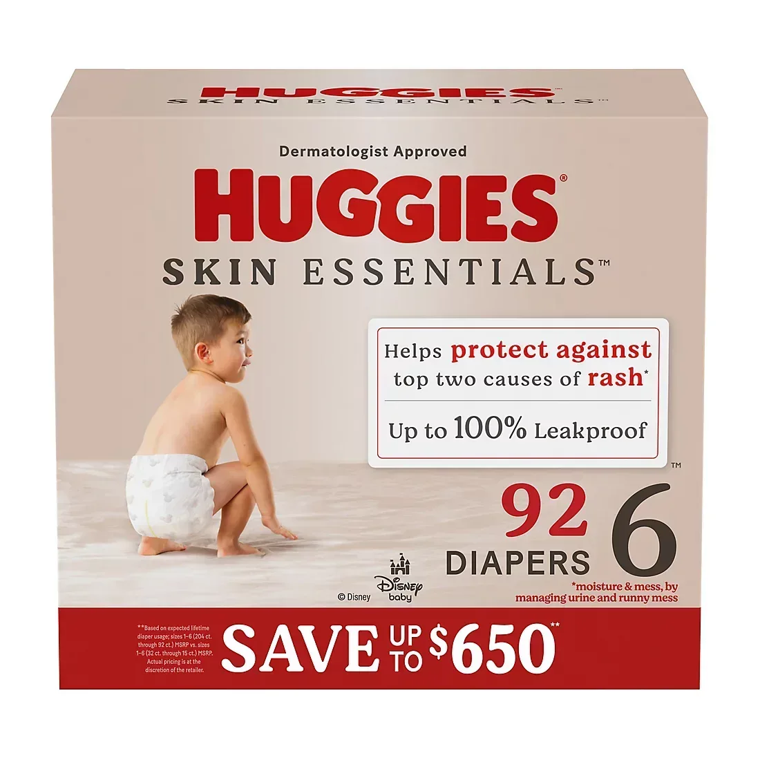 Huggies Skin Essentials Baby Diapers (Select Size) - Image 12