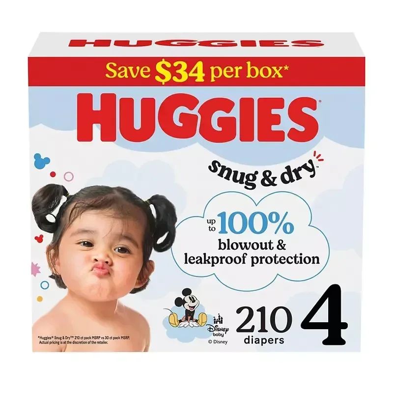 Huggies Snug & Dry Baby Diapers (Select Size) - Image 8