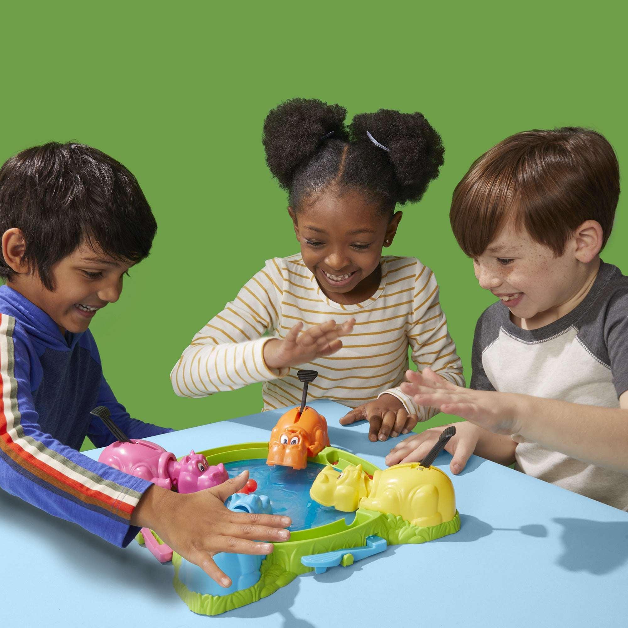 Hungry Hungry Hippos Board Game for Preschoolers, Ages 4 and up, For 2 to 4 Players, Holiday Gifts for Kids - Image 7