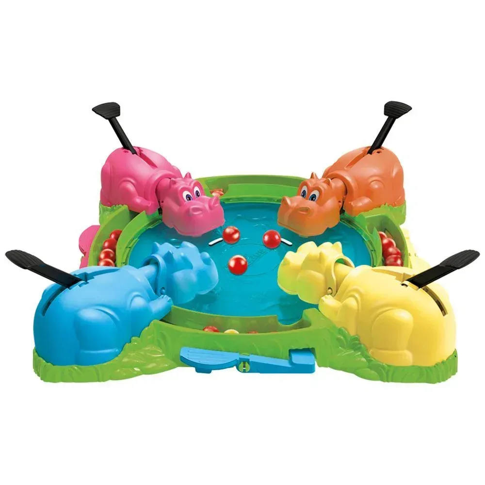 Hungry Hungry Hippos Board Game for Preschoolers, Ages 4 and up, For 2 to 4 Players, Holiday Gifts for Kids - Image 9