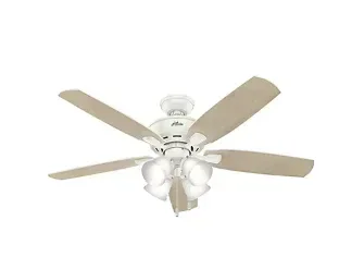 Hunter Amberlin 52" Ceiling Fan - Fresh White - Image 2