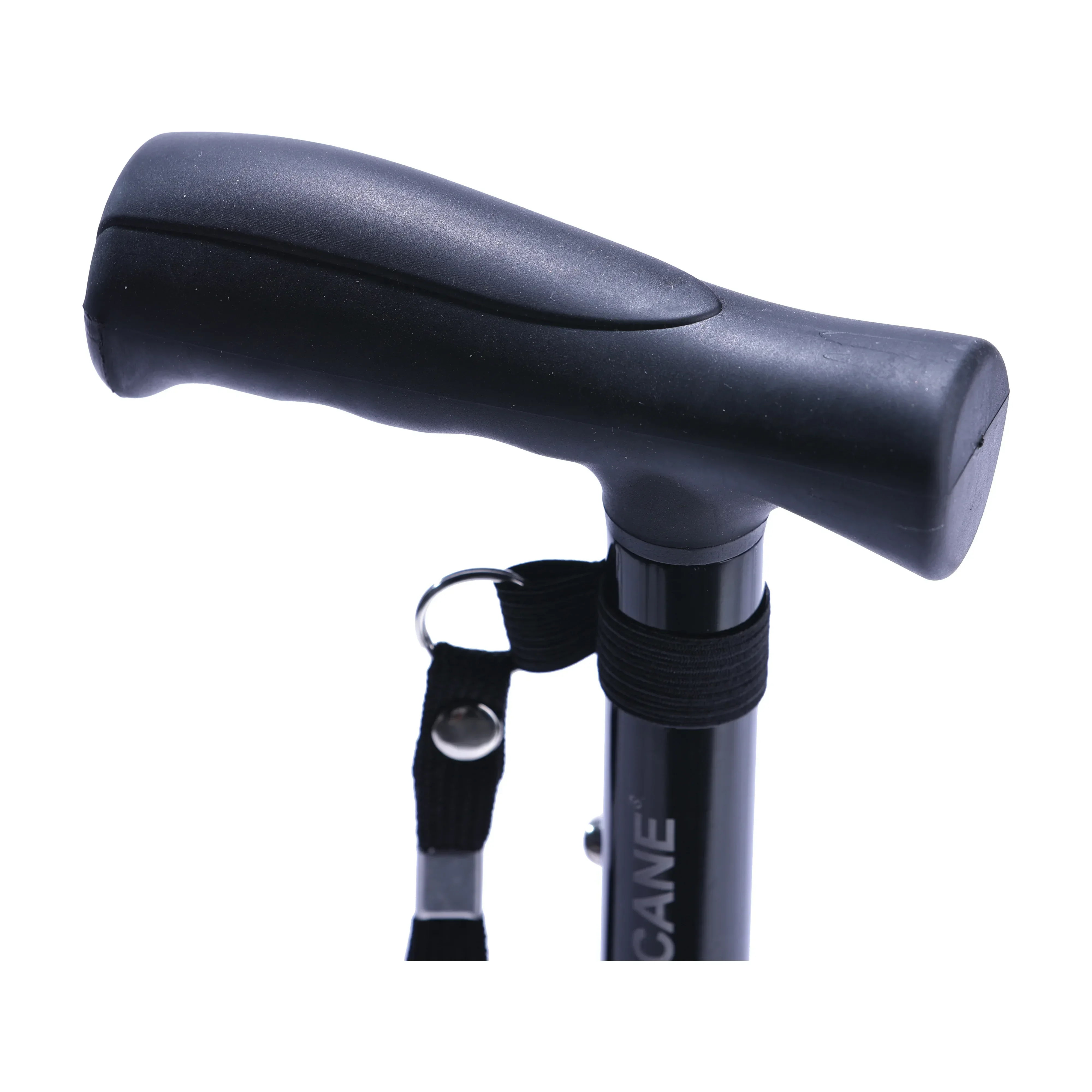 HurryCane Freedom Edition Folding Cane with T Handle, Black - Image 7