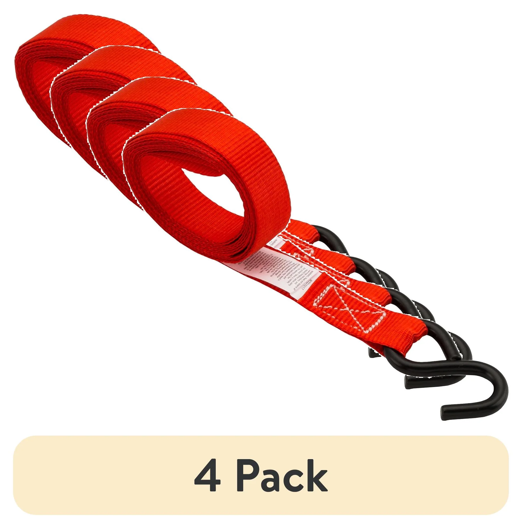 Hyper Tough 1 inch by 10 feet 300 lbs. S-Hook Cam Buckle Strap Tie Down - Image 11