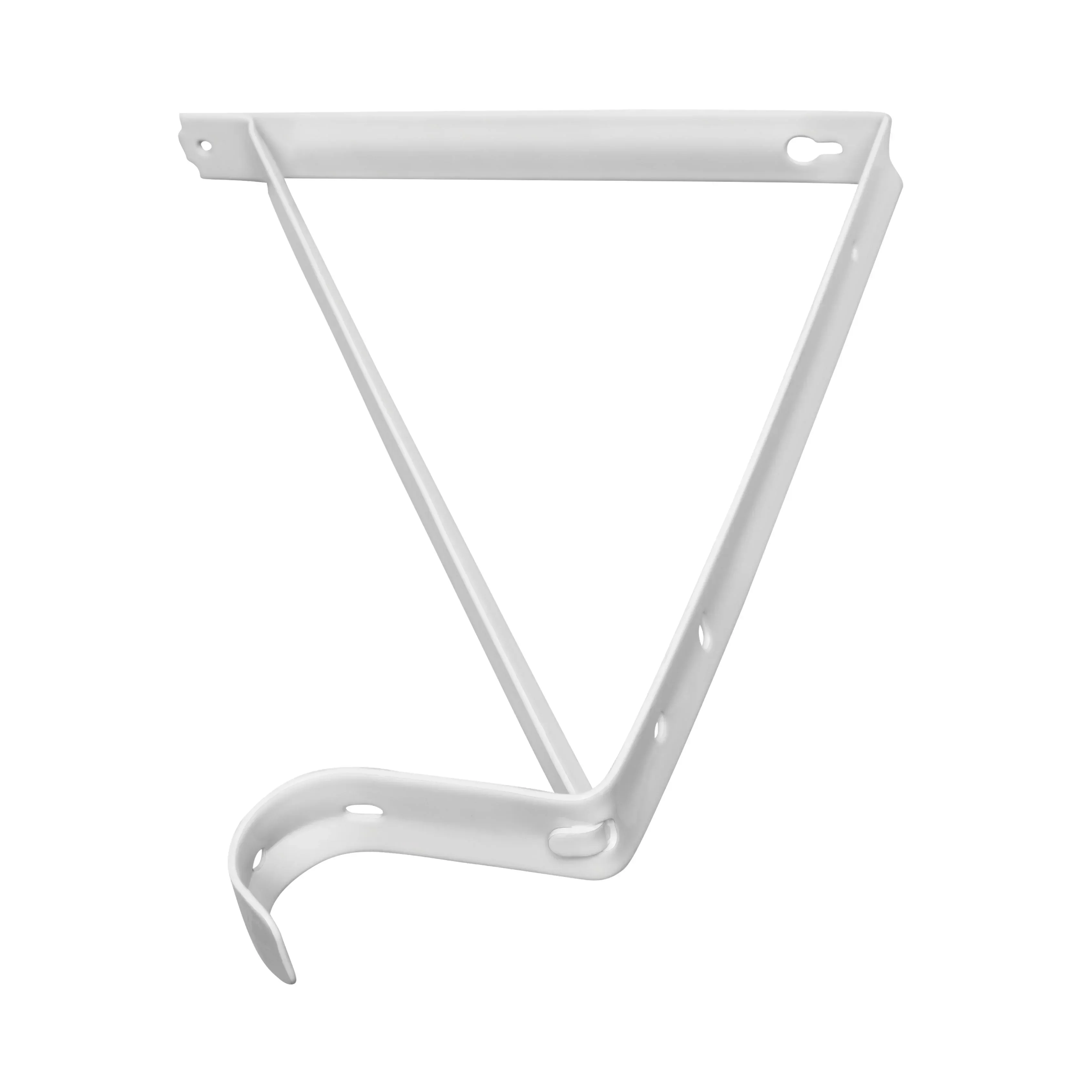 Hyper Tough 12 inch Closet Rod Bracket White - Image 6