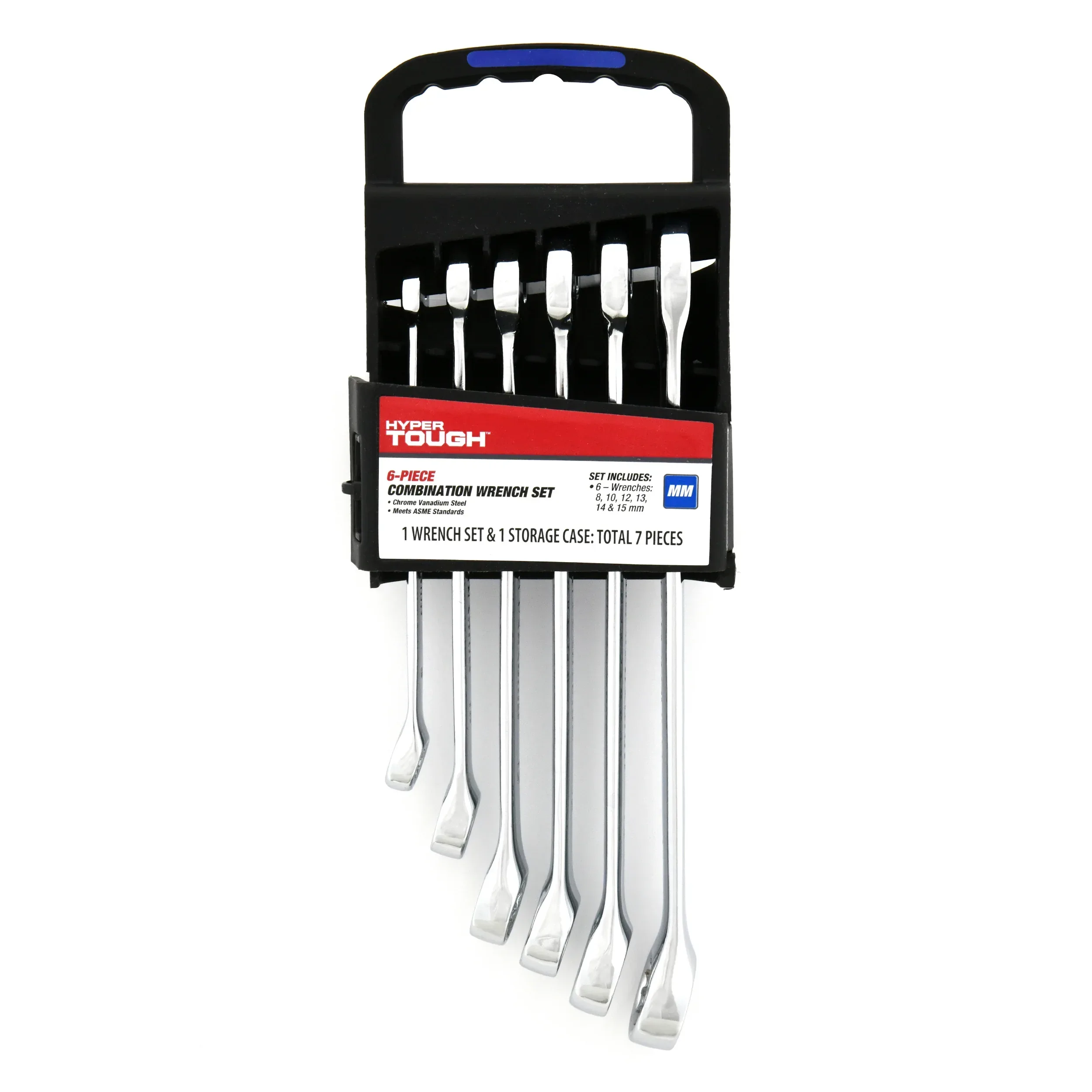 Hyper Tough 6-Piece SAE Combination Wrench Tool Set, Hand Tools - Image 14