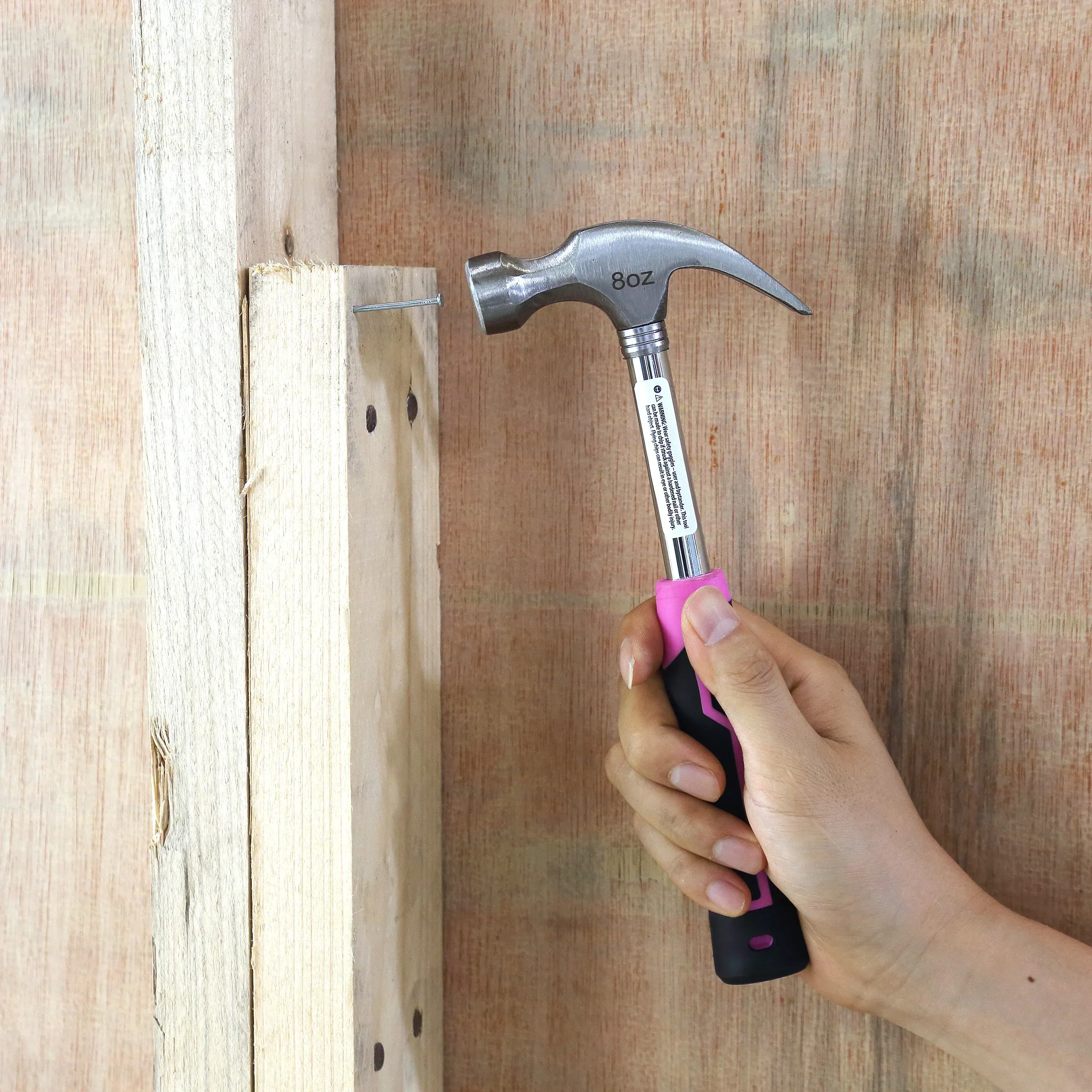 Hyper Tough Pink 40-Piece Household Tool Kit - Image 9