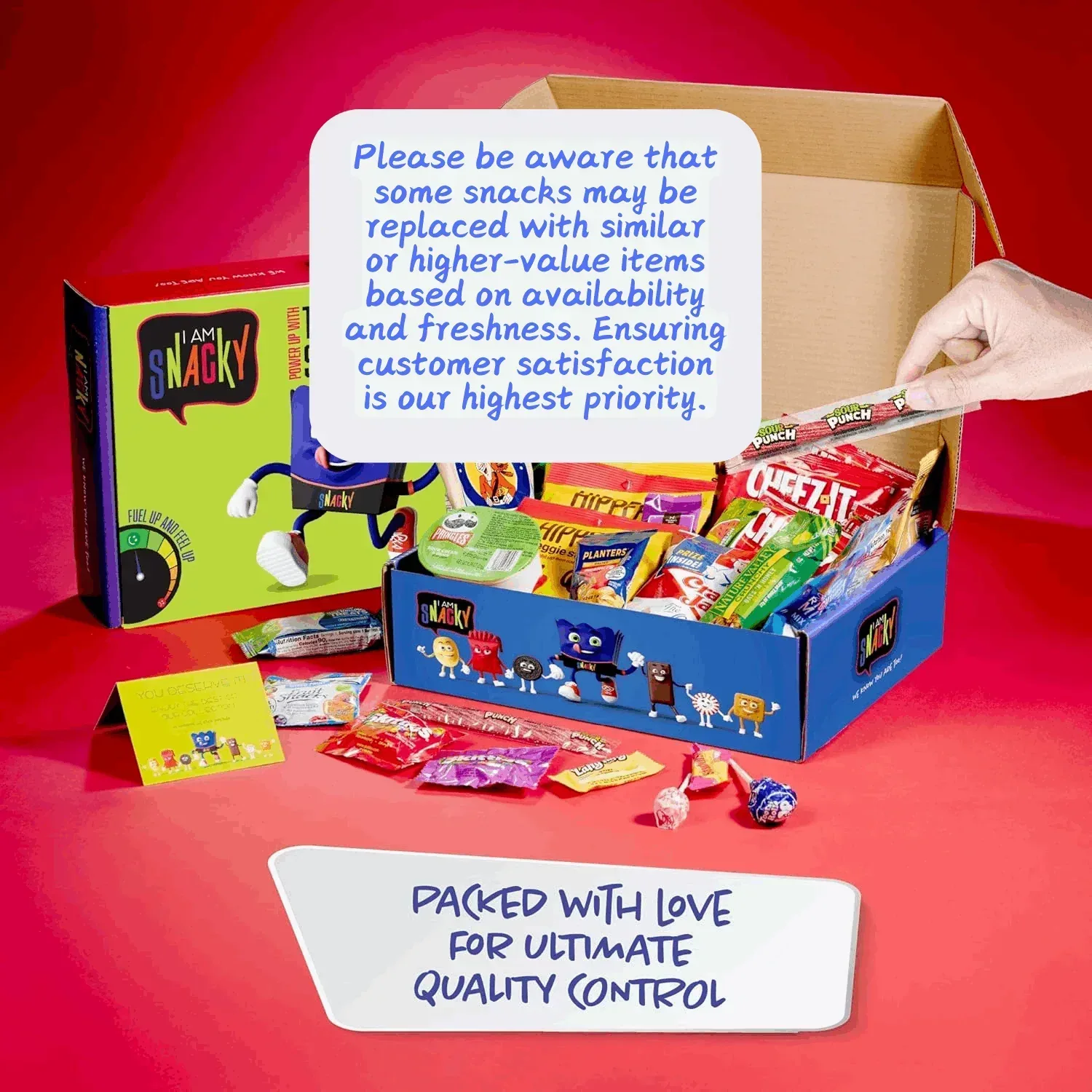 I AM Snacky - Snack Box (52 Count) Chips Candies Sweets for Home & Office - Image 2