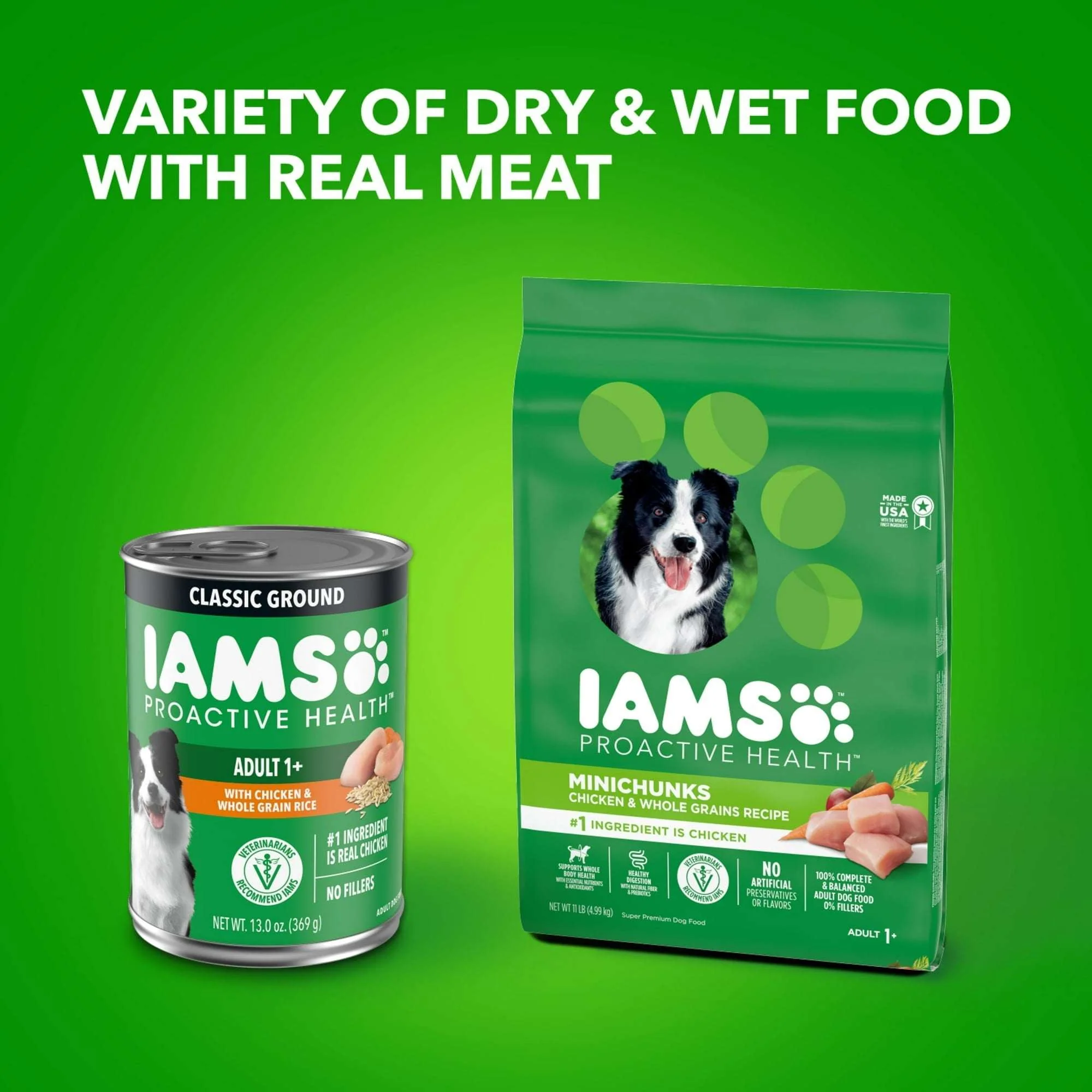 Iams Proactive Health Chicken And Whole Grain Rice Wet Dog Food, 13 Oz Cans (6 Pack) - Image 11