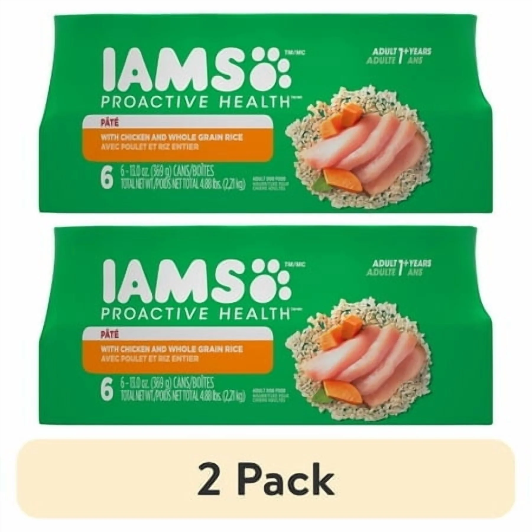 Iams Proactive Health Chicken And Whole Grain Rice Wet Dog Food, 13 Oz Cans (6 Pack) - Image 14
