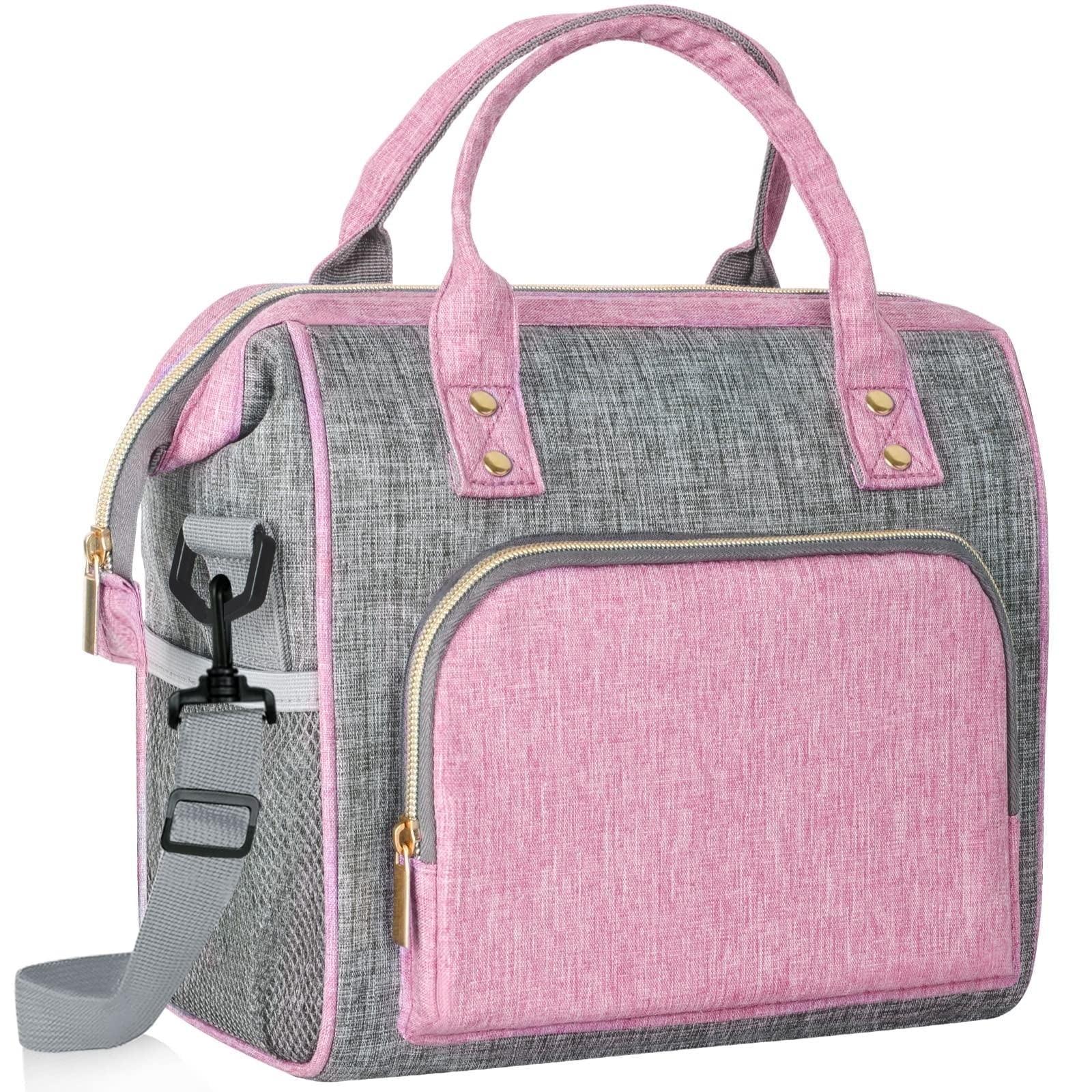 ideaTech Polyester Reusable Lunch Bags, Insulated Lunch Box for Women and Men, Freezer Safe, 1 Count - Image 9