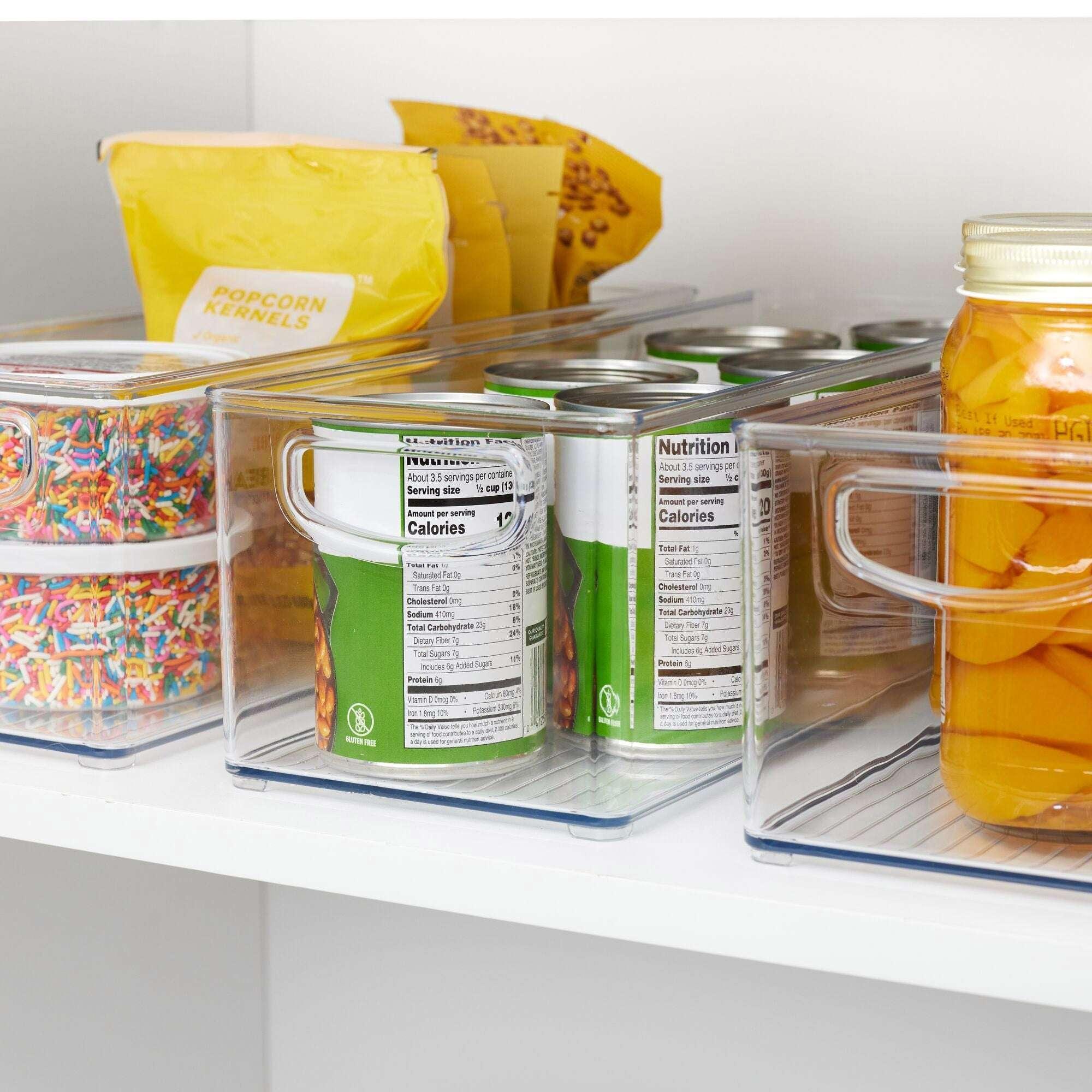 iDESIGN Linus Deep Storage Bins, 6-piece Set - Image 5