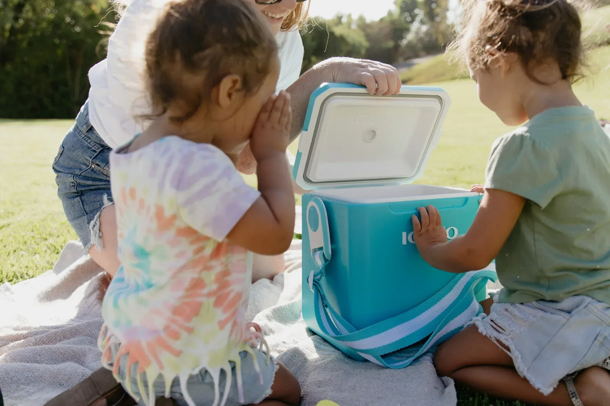 Igloo 11 QT Tag-A-Long Too Hard Side Cooler, Turquoise Blue - Image 4