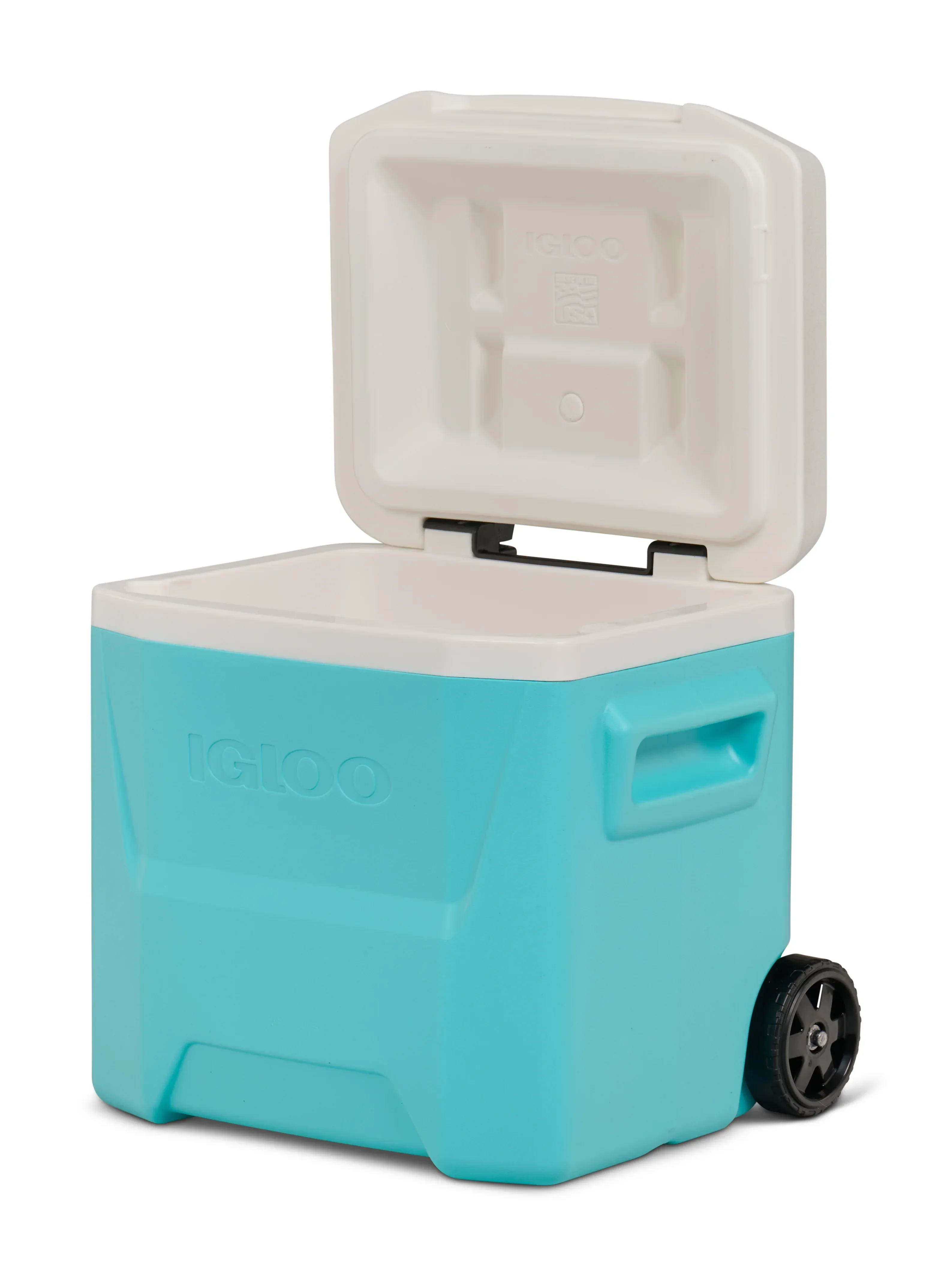 Igloo 16 QT Laguna Hard Sided Ice Chest Cooler with Wheels - Image 6