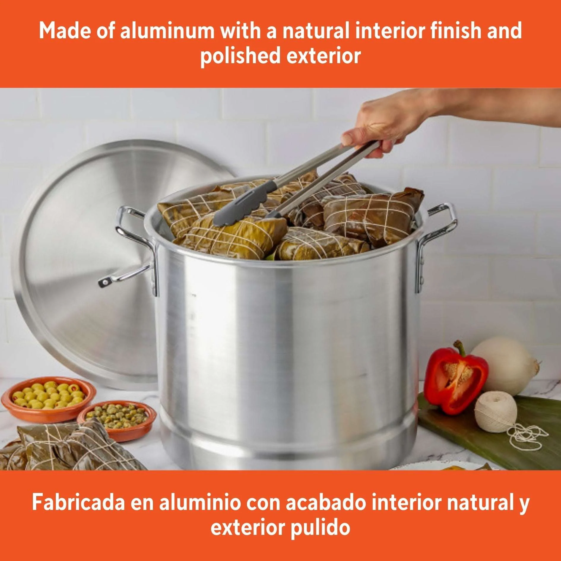 IMUSA 32qt Aluminum Steamer - Image 6