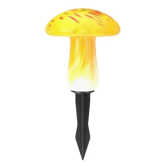Infinity X1 Glass Solar Mushroom Landscape Lights, 2-pack - Image 6