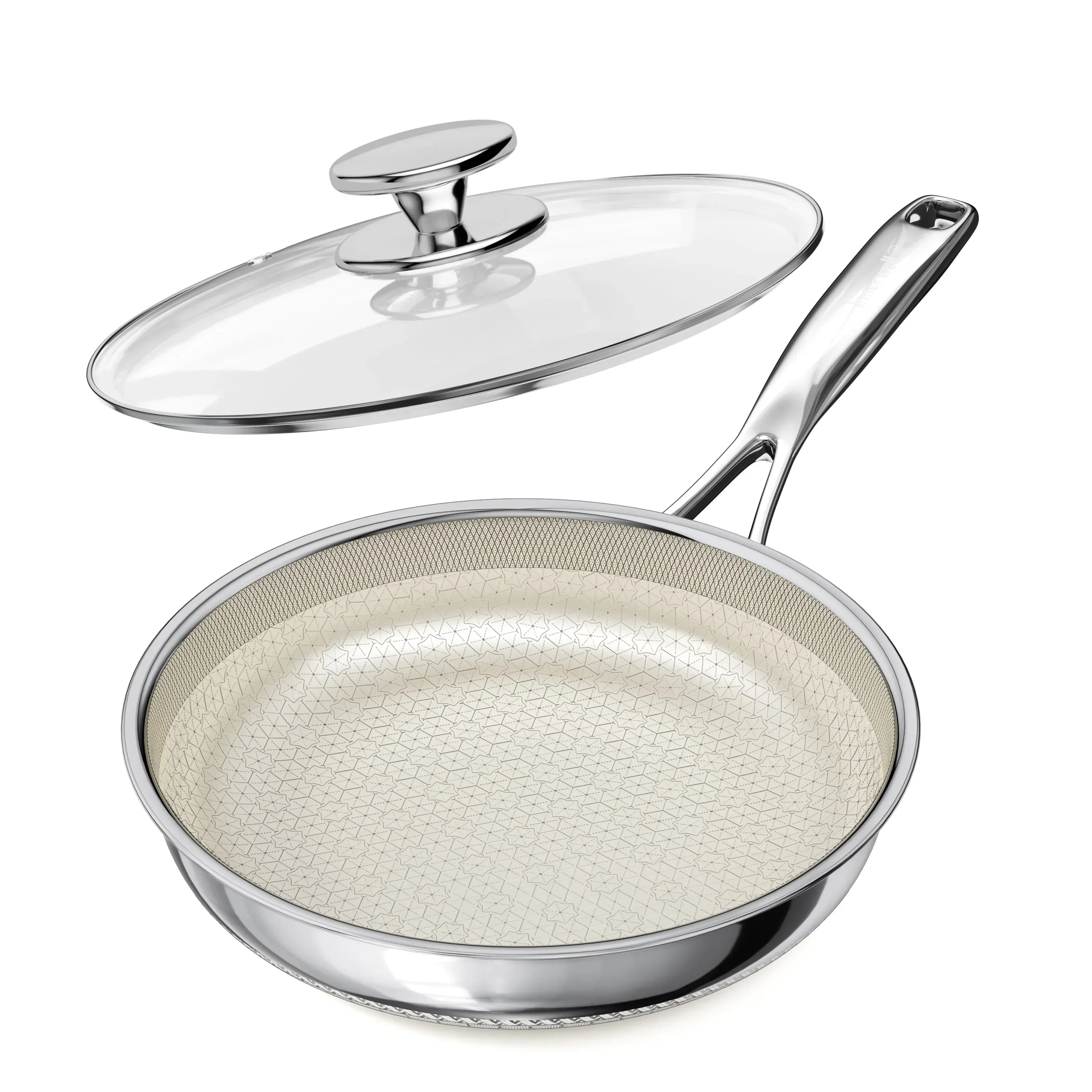 Innerwell 8-Inch Nonstick Granitic Frying Pan with Ergonomic Bakelite Handle - Image 9
