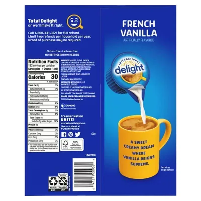 International Delight French Vanilla Creamer Singles (192 Ct.) - Image 14