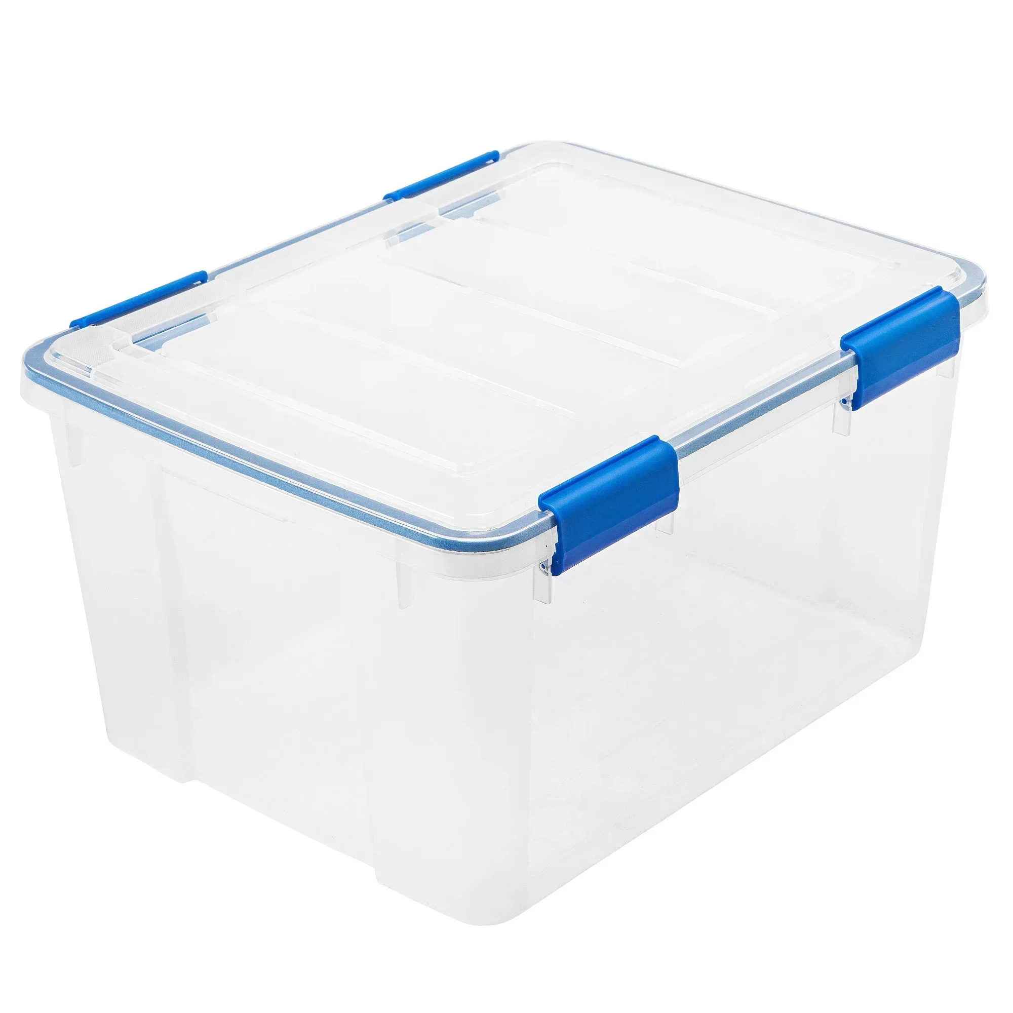IRIS 44 Quart WeatherPro-Seal Storage Bin, 4-pack - Image 2