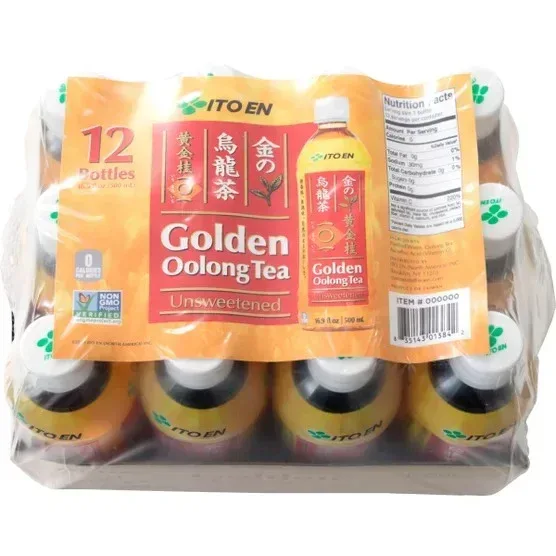 Ito En Golden Oolong Tea, Unsweetened, 16.9 oz, 12-count - Image 5