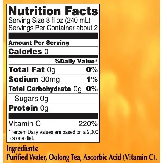 Ito En Golden Oolong Tea, Unsweetened, 16.9 oz, 12-count - Image 6