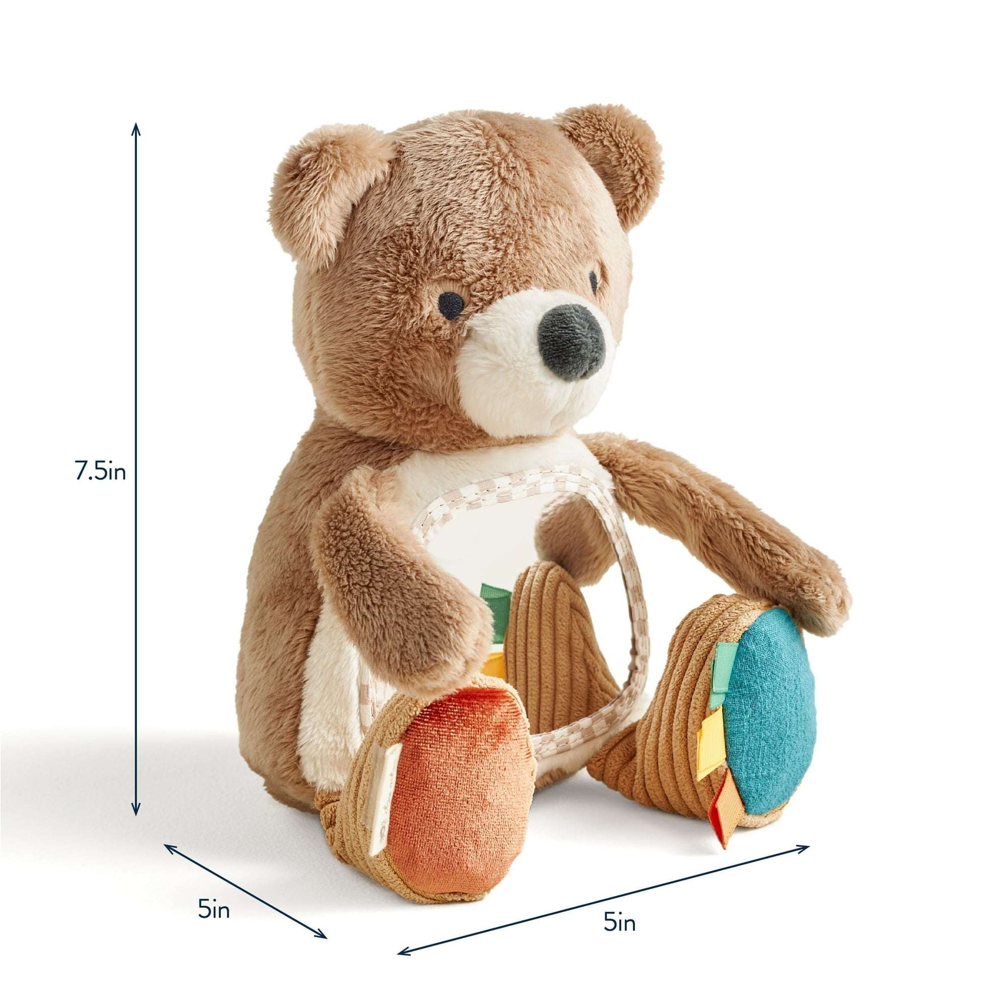 Itzy Bitzy Mirror™ Bear Sensory Tummy Time Toy - Image 4