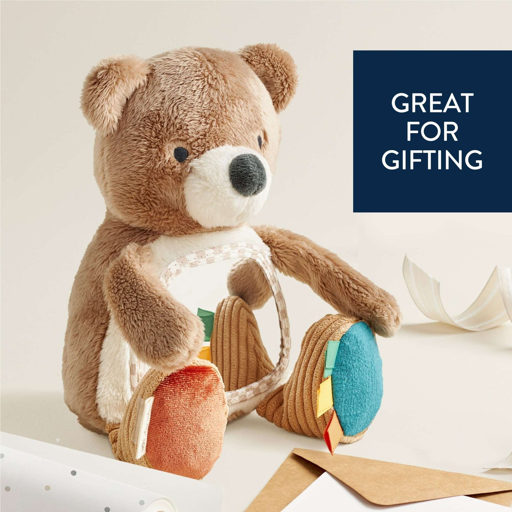 Itzy Bitzy Mirror™ Bear Sensory Tummy Time Toy - Image 5