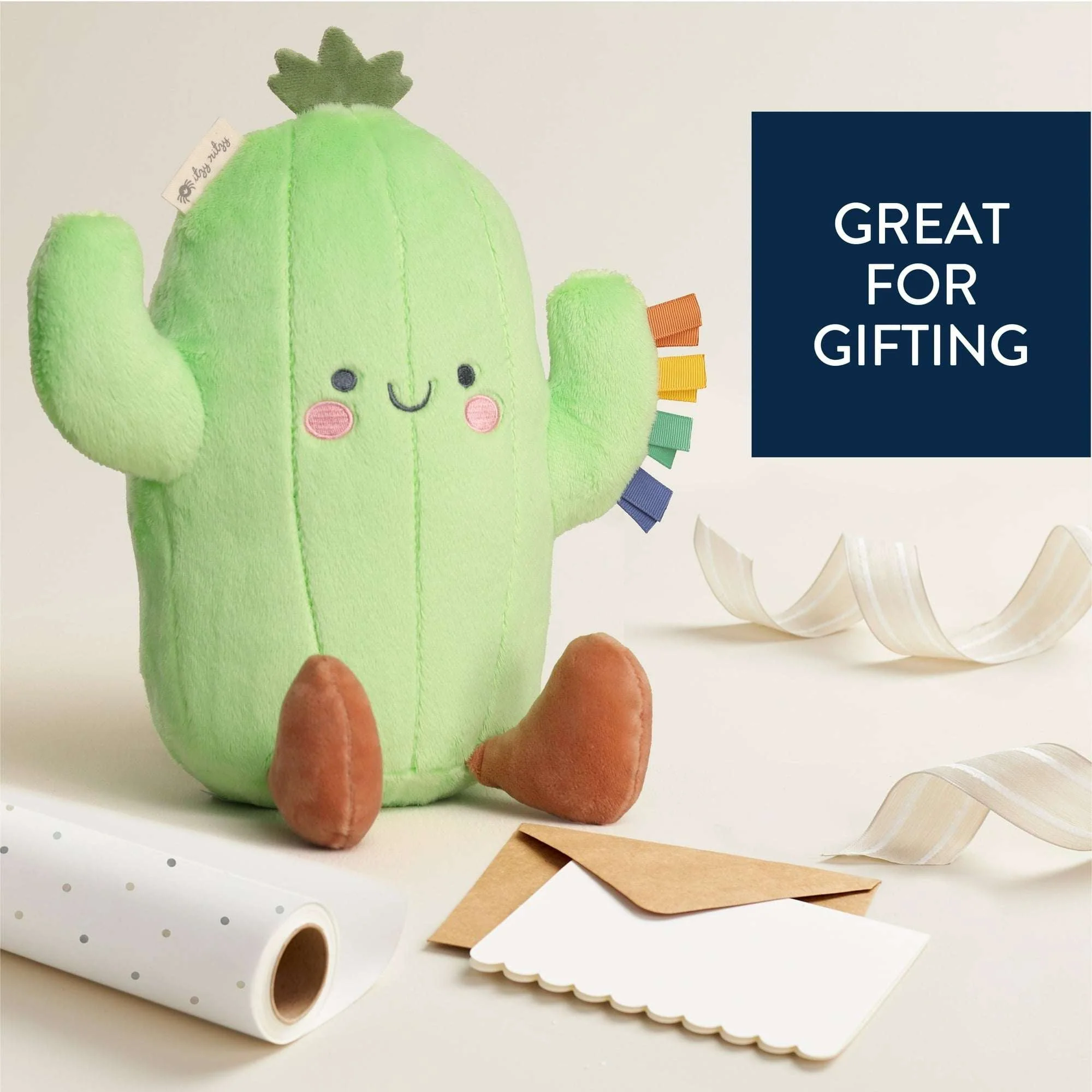 Itzy Ritzy Sweetie Snuggle™ Cactus Plush - Image 4