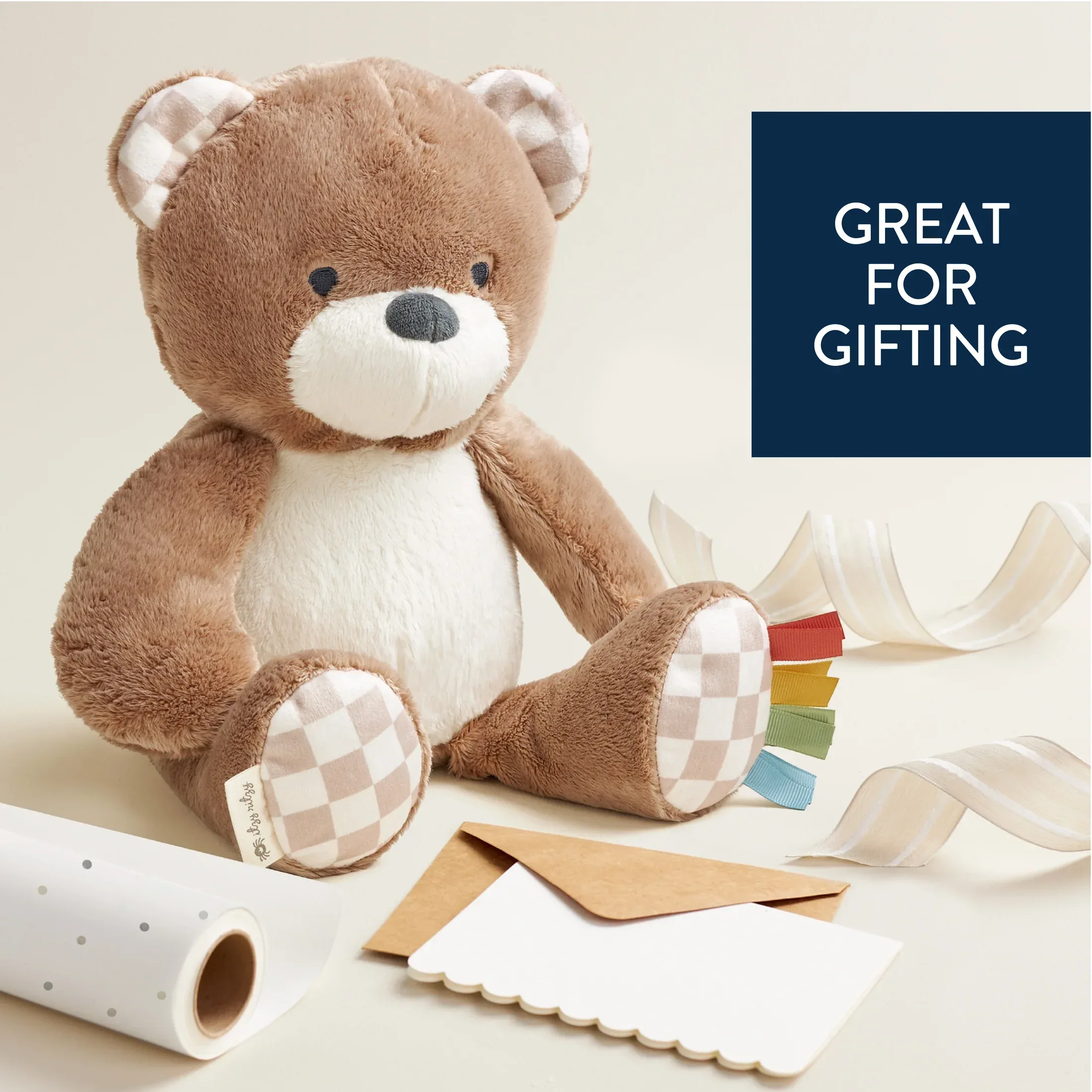 Itzy Ritzy Sweetie Snuggles™ Plush Bear - Image 6