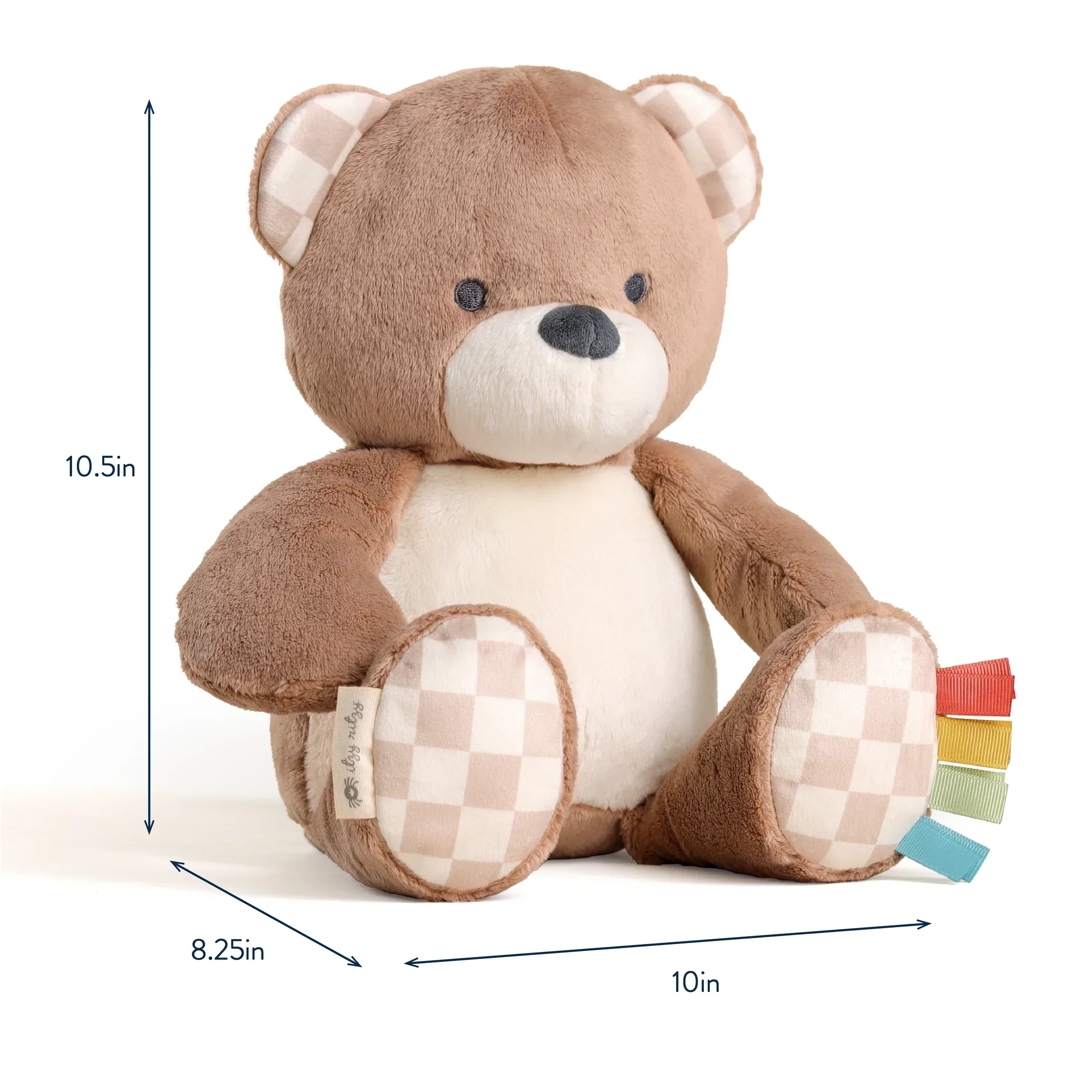 Itzy Ritzy Sweetie Snuggles™ Plush Bear - Image 7
