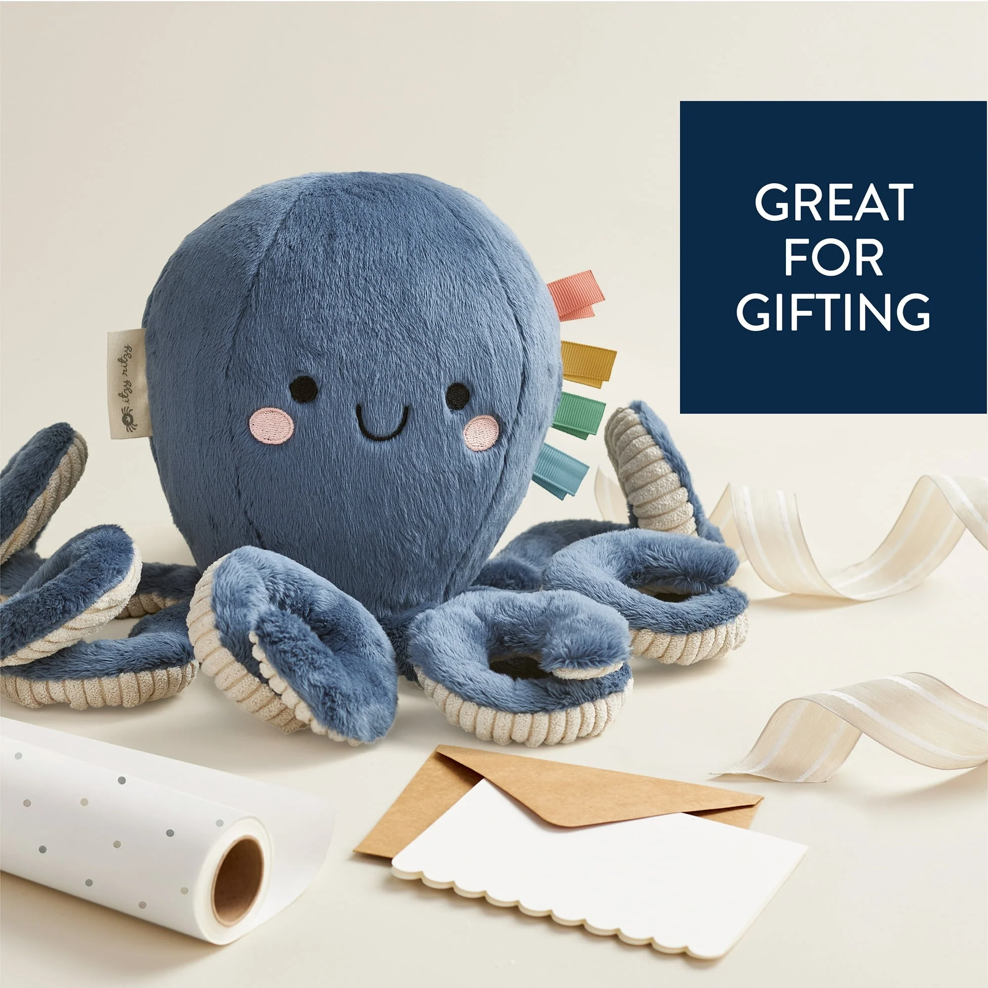 Itzy Ritzy Sweetie Snuggles™ Plush Octopus - Image 2
