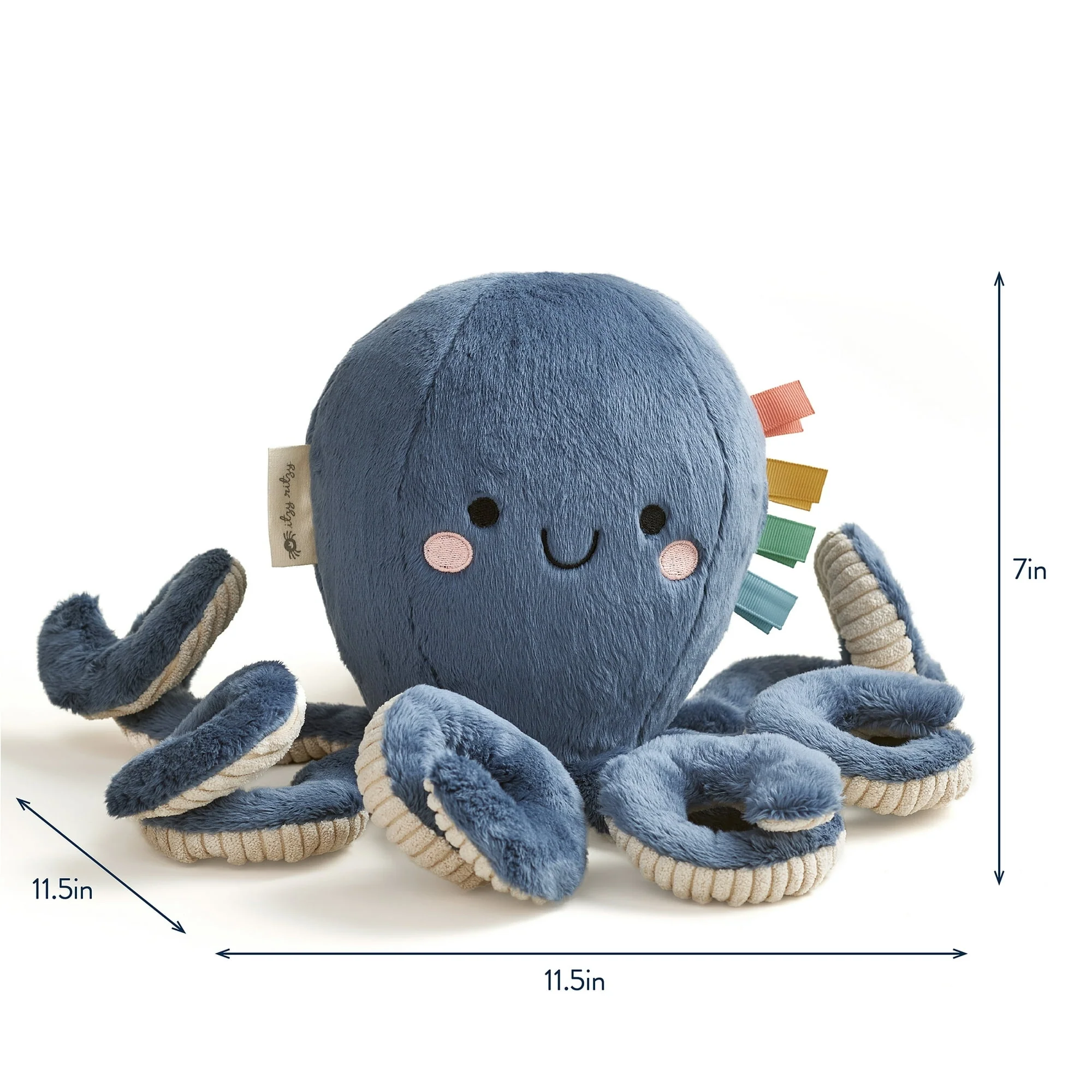 Itzy Ritzy Sweetie Snuggles™ Plush Octopus - Image 3