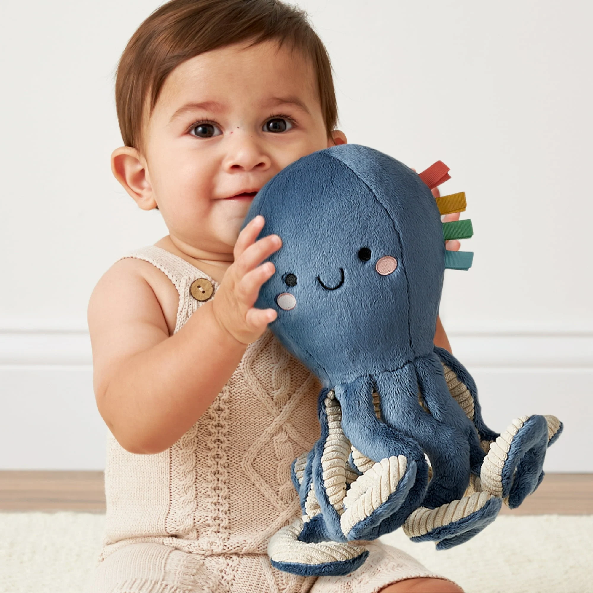 Itzy Ritzy Sweetie Snuggles™ Plush Octopus - Image 7