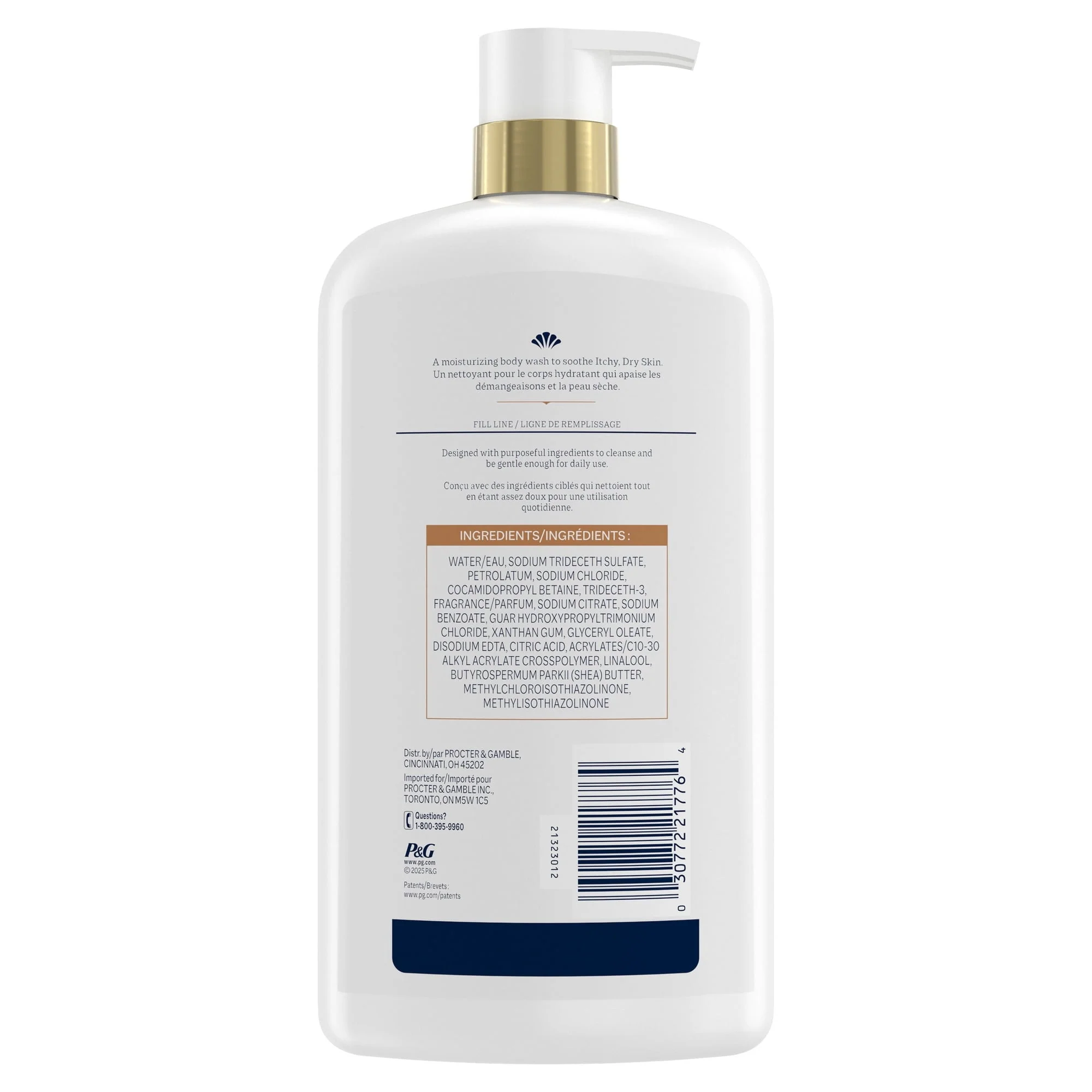 Ivory Deeply Moisturizing Body Wash, Notes of Vanilla Scent, 798 ml - Image 12