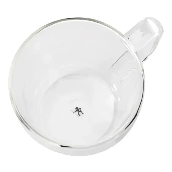 J.A. Henckels 6-piece Double Wall Glass Mug Set - Image 4