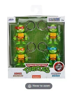 Jada TNMT 2.5" Metalfigs 4-Pk.