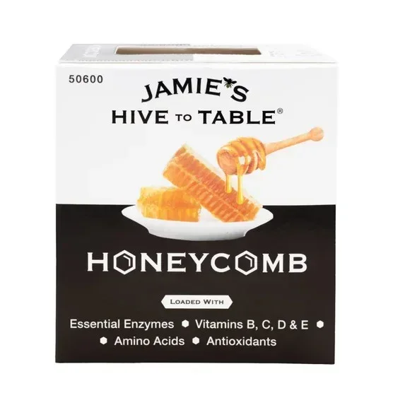Jamie's Hive To Table 100% Pure Raw 12 oz. Honeycomb, 3-Pack - Image 2