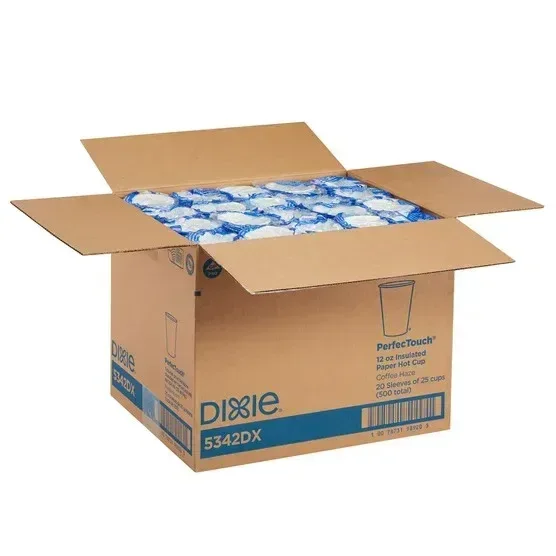 Java Jacket Paper Hot Cup Sleeve, Kraft, 500-count - Image 2
