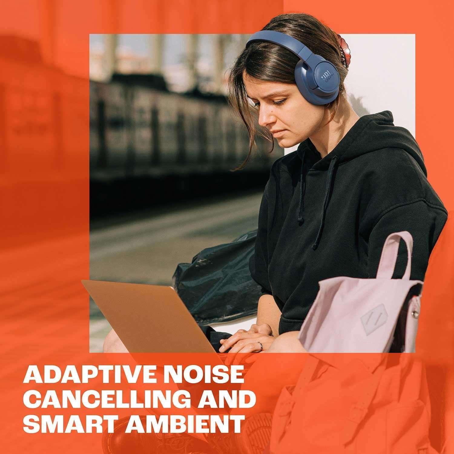 JBL Tune 770NC Adaptive Over-Ear Wireless Bluetooth Headphones - Image 2