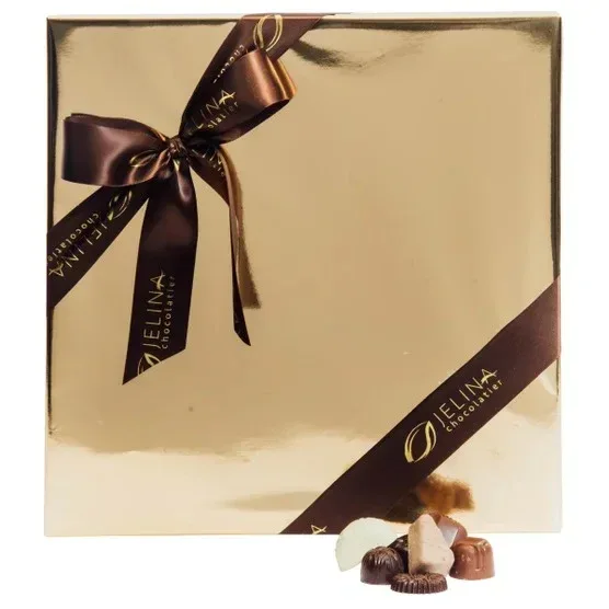 Jelina Chocolatier Handcrafted Chocolates Gift Box, 1.75 lbs Total - Image 4