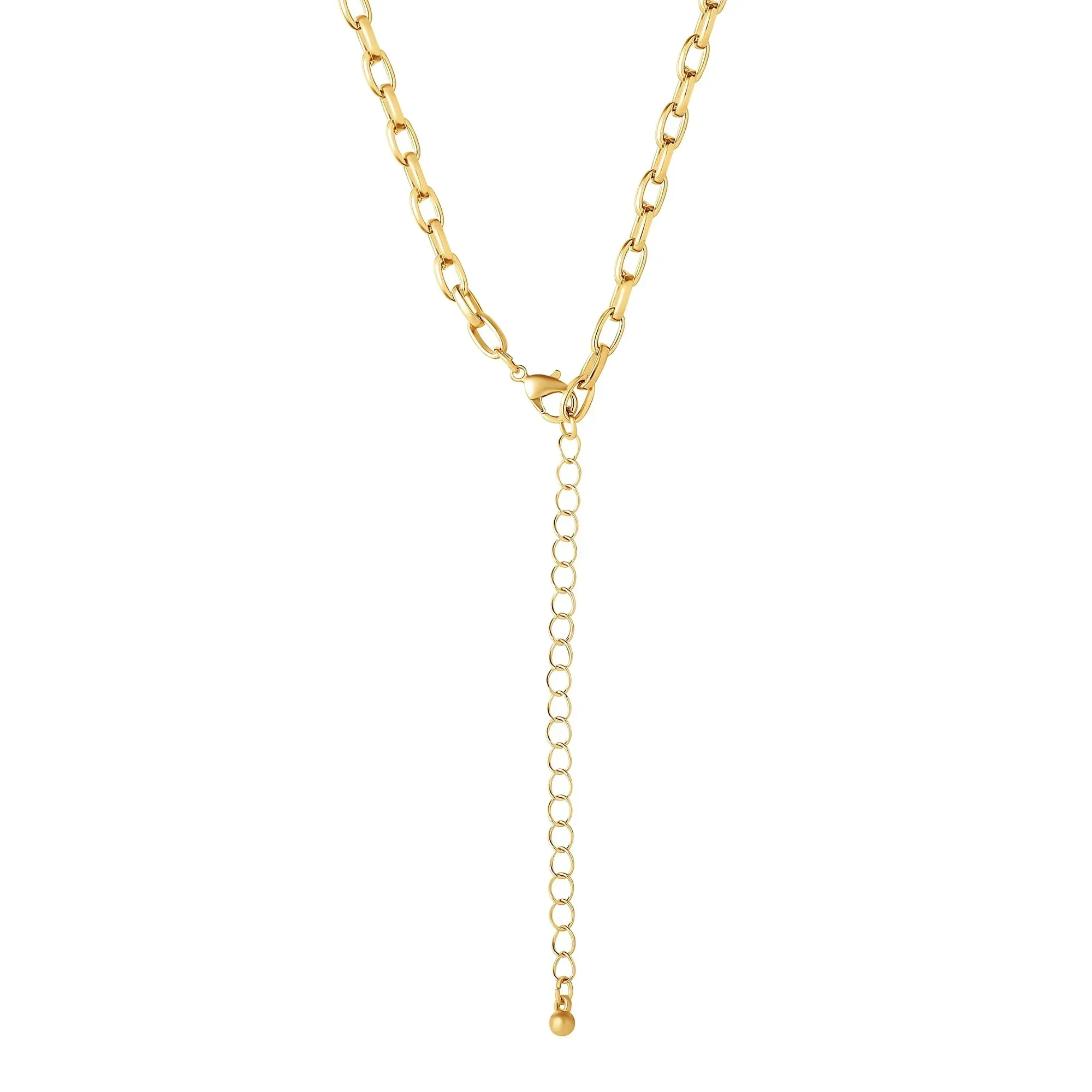 Jessica Simpson Women's Multi Heart Charm Necklace - Image 3